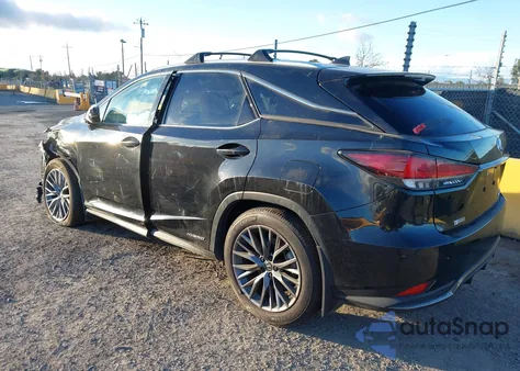 2020 Lexus Rx 450H F Sport Performance z USA, uszkodzony, nr VIN 2T2YGMDA9LC044416